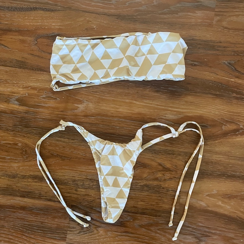 Seven Swim Checkered Bikini